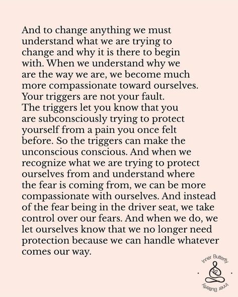 ✨Learning to manage your triggers is a turning point in your healing journey. 💡When you get triggered: Do you move from a triggered place as a result of your emotional response 💡Or do you: Manage your trigger and bring yourself to a regulated state before you move? 🫶🏼The goal is to witness your trigger and witness how it shows up in the body and then soothe the body to bring yourself back to a regulated state. 💡Learning to manage your triggers is essential when you’re working on yoursel... Working Through Triggers, Triggers List, Trigger Words, Working On Yourself, Emotional Response, Turning Point, Relationship Coach, Note To Self Quotes, Self Empowerment