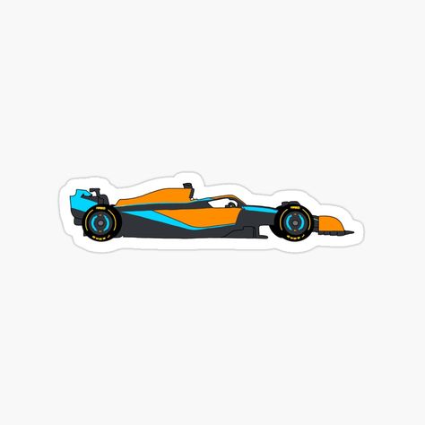 F1 Car Embroidery, F1 Painting Easy, F1 Embroidery, Mclaren F1 Car, Senior Jackets Patches, Stickers F1, Leavers Shirt, F1 Stickers, Car Drawing Easy