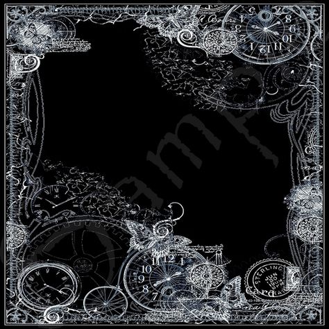 Steampunk Backgrounds | STEAMPUNK BACKGROUND 1.4 FULL PERMS contents Picture Transfer, Steampunk Background, Steampunk Printables, Steampunk Artwork, Clock Faces, Art Steampunk, Paper Backgrounds, Clock Tattoo, Watercolor Card