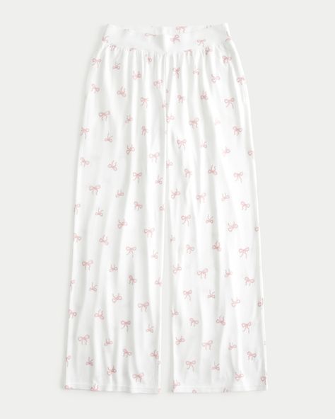 Women's 24/7 Wide-Leg Pajama Pants | Women's Sleepwear & Loungewear | HollisterCo.com