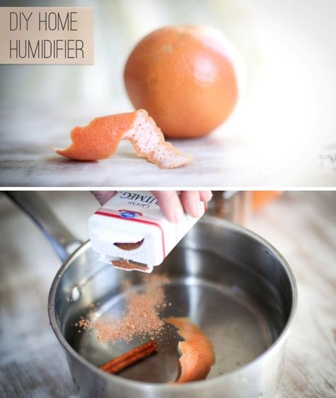 Grapefruit   Cinnamon DIY Home Humidifier | http://hellonatural.co/diy-home-humidifier/ Diy Air Freshener, Natural Air Freshener, Homemade Remedies, Diy Health, House Smells, Diy Natural Products, Diy Cleaning Products, Smells Amazing, Air Fresheners