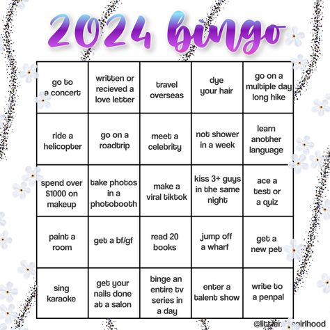 2024 bingo! 2025 Bingo Card, 2024 Bingo, Free Printable Bingo Cards, Bingo Online, Free Bingo Cards, Bingo Template, Book Room, New Year New Me, Bingo Games