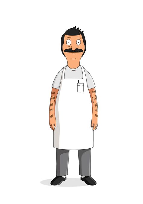 Bobs Burgers Character Design, Bobs Burgers Art Style, Bob Belcher Tattoo, Bob Bobs Burgers, Bob From Bobs Burgers, Giant Sea Spider, Tina Belcher Quotes, Bob Burgers, Bobs Burgers Funny