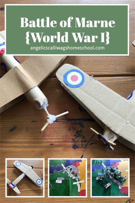 Learn all about the first planes used in World War I in this World War One home school unit History Ornaments, Anderson Shelter, Battle Of Ypres, American History Homeschool, Cardboard Crafts Kids, 4th Grade Social Studies, Homeschool Projects, Homeschool Education, School Displays