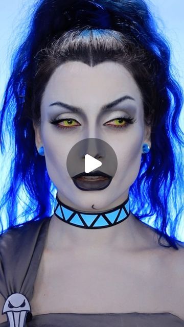 Annie Thomas on Instagram: "HERdes 🔥

Hades from Hercules is such an underrated Disney villain!

Makeup details:

@sunsetmakeupofficial grey foundation
@colourpopcosmetics Stone Cold Fox eyeshadow palette
@ttdeyeofficial yellow colored contacts (use code
CLICHE10)
@mehronmakeup code CLICHE15 for a discount all
Halloween long
I made the choker necklace & skull out of foam paper and used sheets as a dress 😂

#cosplaying #disneycosplay #halloweencostume" Female Hades Costume Diy, Disney Villain Makeup, Hades Makeup, Fox Eyeshadow, Disney Villains Costumes, Hades From Hercules, Villain Makeup, Hades Costume, Disney Villain Costumes