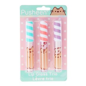 Pusheen Trio Lip Gloss Set, Pusheen Items, Pusheen Merchandise, Pusheen Love, Pusheen Cute, Lip Balm Collection, Pusheen Cat, Lip Smackers, Lip Gloss Set, Kids Makeup