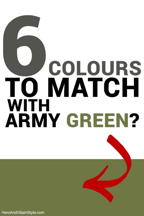 Army green is an underused color. But what colors match with army green when you want to wear it? Read for epic army green color combinations to help your outfits pop and cement your place as a color combinations guru. Army Green Color Combinations, Army Green Shirt Outfit, Army Green Skirt Outfit, Army Green Dress Outfit, Olive Green Shirt Outfit, Army Green Pants Outfit, Olive Green Jacket Outfits, How To Dye Clothes, Villain Style