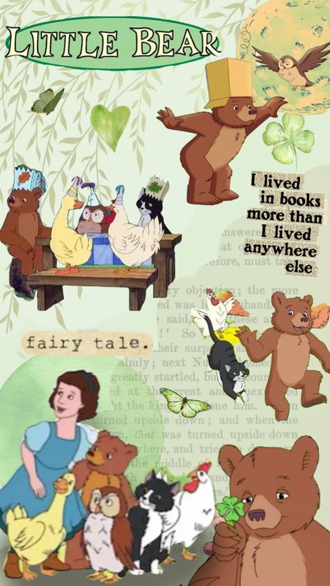 Little bear was one of my favorites as a kid 💚💚 #wallpaper #littlebear #littlebearwallpaper #littlebearaesthetic #aesthetic #green #greenaesthetic #greenmoodboard #books #tvshow #cozy #cozyvibes Little Bear Aesthetic, Old Cartoon Movies, Bear Animation, Little Bear Cartoon, Kid Wallpaper, Bear Birthday Party, Time Cartoon, Kids Watch, Girl Birthday Themes