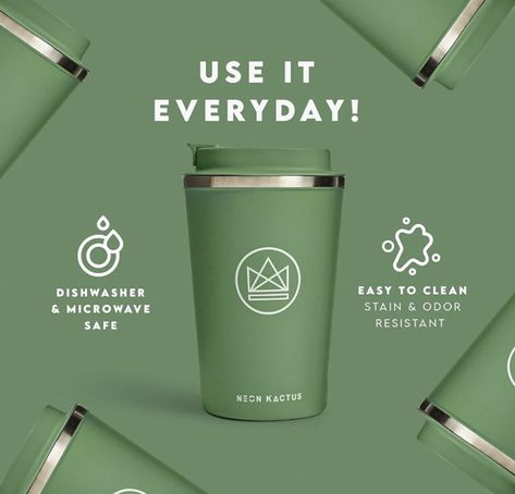 Reusable Cups Design, Reusable Cup Design, Eco Cup, Biodegradable Cups, Paper Cup Design, Coffee Shop Logo Design, Coffee Pack, Custom Coffee Cups, Coffee Shop Logo