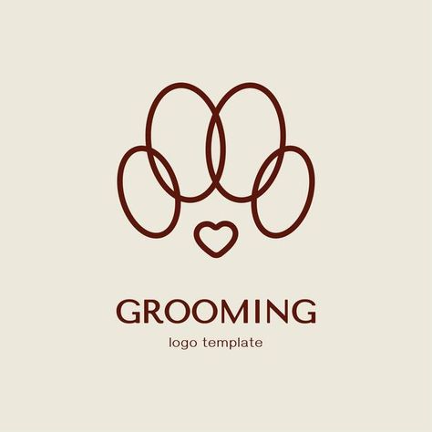 Dog Grooming Logo Design Ideas, Paw Logo Design Ideas, Pet Grooming Logo Design, Pet Store Logo Ideas, Dog Grooming Logo Design, Pet Groomer Logo, Pet Salon Logo, Pet Grooming Logo Ideas, Dog Salon Logo