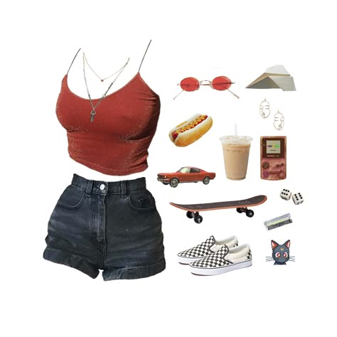 High School Layout, Casual 80s Outfits, 80s Slasher Summer, It X Stranger Things, Skateboarding Outfits, 80s Outfits Women, 80s Aesthetic Outfits, 80s Slasher, Slasher Summer