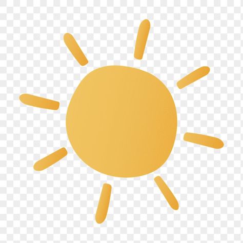 Cute Weather, Sun Png, Sun Illustration, Cute Sun, Sun Art, Meteorology, Sticker Cute, Transparent Stickers, Baby Bed