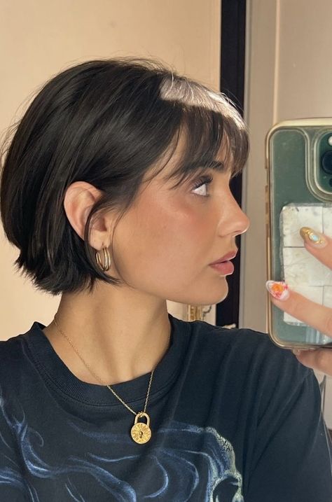 Really Short Hair, Vlasové Trendy, Hair Inspiration Short, Short Haircuts For Women, Shot Hair Styles, 짧은 머리, Short Hair Haircuts, Short Hair With Bangs, Bob Haircut