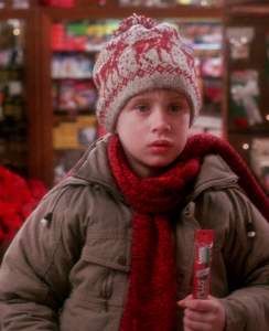 Home Alone Kevin Outfits Kevin From Home Alone Costume, Kevin Home Alone Costume, Kevin Mccallister Costume, Home Alone Characters, Kevin Home Alone, Black Mittens, Home Alone Christmas, Kevin Mccallister, Costume Guide