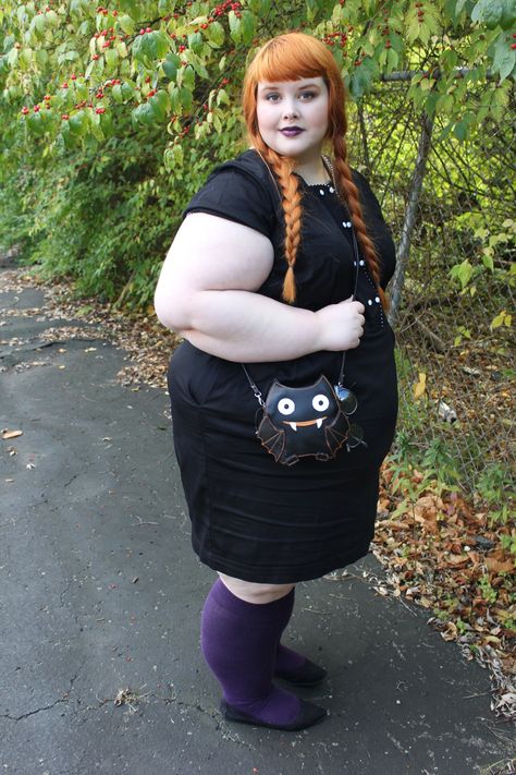 Fat Goth, Nerd Outfits, Rocker Outfit, Outfits Of The Week, Big Women Fashion, Nerd Fashion, Weekly Outfits, Plus Size Womens, Plus Size Style