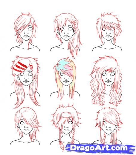 How I do scene hair (attempted to draw this!) Cool Hair Reference, Goth Hair Drawing Reference, Scene Hair Drawing Reference, Scene Hair Reference, How To Draw Locks Of Hair, Scene Poses Drawing, How To Draw Scene Hair, Locks Drawing Hair, How To Do Scene Hair