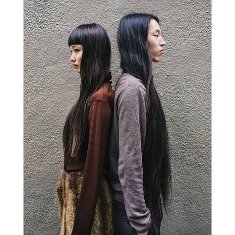 Model Yuka Mannami’s Waist-Length Hair Is a Fall 2016 New York Fashion Week Dream Japanese Long Hair, Waist Length Hair, Super Long Hair, Hinata Hyuga, Dark Hair, New York Fashion Week, Redheads, Hair Lengths, Cute Hairstyles