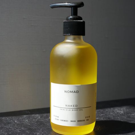 Naked Skin Silk Body Oil – Nomad Home Co. Silky Smooth Skin, Silky Skin, Perfume Scents, Omaha Nebraska, Oil Plant, Body Skin Care Routine, Natural Plant, Personal Hygiene, Beauty Skin Care Routine