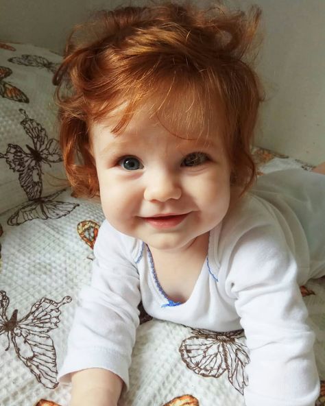 Red Hair Baby, Redhead Baby, Ginger Babies, Chubby Babies, Natural Redhead, Ginger Girls, Red Heads, Ginger Hair