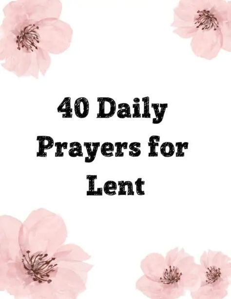 Lent Quotes, Lent Readings, Lent Decorations For Church, Lent Devotional, Daily Devotional Prayer, 40 Days Of Lent, Catholic Lent, Lent Prayers, Catholic Prayers Daily