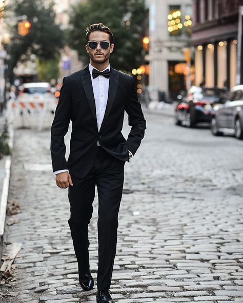 Every man needs a well fitted tux. #gq #gents #gentleman #gentlemanstyle #mensfashion #mensstyle #dapper #swag #style #men #menwithstyle #menstyle #menswear #gent #tux Wedding Suits Men Black, Classic Suits, Wedding Tux, Black Suit Men, Groom Wedding Attire, Black Suit Wedding, Costume Noir, Watches Rolex, Groom Tuxedo