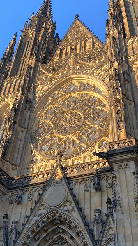 St Vitus Cathedral Prague, St Vitus Cathedral, St Vitus, Prague Travel, Prague Castle, Europe Trip, Travel Ideas, Prague, Czech Republic