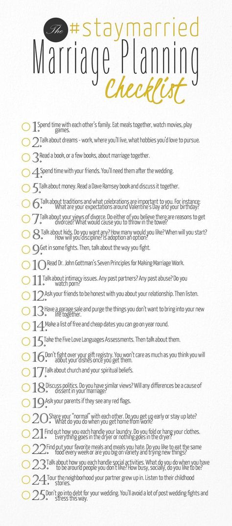 Health Checklist, Boda Mexicana, Before The Wedding, Healthy Marriage, Future Wedding Plans, Marriage Relationship, Marriage Life, Mod Wedding, Wedding Checklist