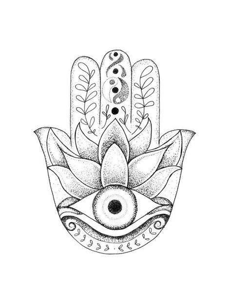 245+ Spiritual Hamsa Tattoo Designs (2021) Hand With Eye Ideas Evil Eye Drawing, Hamsa Drawing, Dotwork Tattoo Mandala, Hamsa Tattoo Design, Hamsa Hand Tattoo, Third Eye Tattoos, Images Noêl Vintages, Hamsa Art, Evil Eye Tattoo