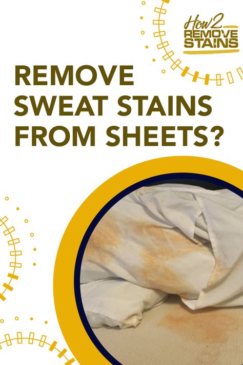 How To Get Sweat Stains Out Of Bedding, How To Get Body Oil Stains Out Of Sheets, Remove Sweat Stains, Remove Oil Stains, Enzyme Cleaner, Armpit Fat, Laundry Tips, Body Sweat, Cleaning Tricks