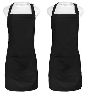 Aprons Plain Apron, Restaurant Aprons, Striped Apron, Black Apron, Pockets Design, Food Stains, Kitchen Sink Accessories, Waist Apron, An Apron