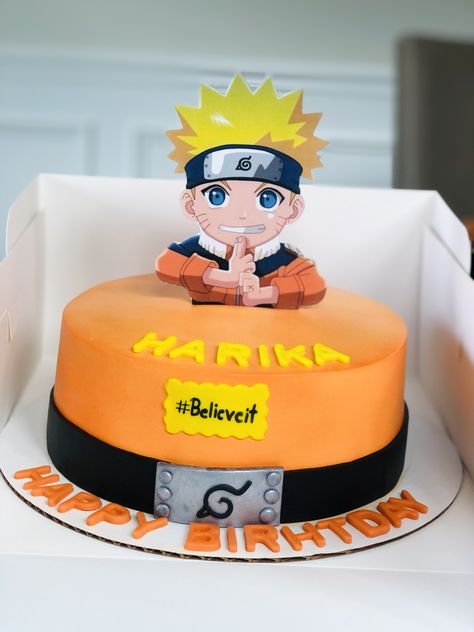 Naruto Theme Cake, Naruto Cake Design, Happy Rakshabandhan, 14th Birthday, Theme Cake, Baking Ideas, Cakes And More, Themed Cakes, Cake Ideas