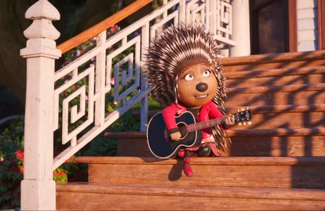 Sing 2 
Sing 2 ash 
Sing movie 
Sing 2 2021 
Illumination studios 
Illumination entertainment 
Animated character 
Porcupine 
Buster Moon 
Sing ash Sing Movie 2016, Sing Ven Y Canta, Sing Movie Characters, Sing 2016, Hair 90s, Illumination Sing, Animal Cartoons, Walt Disney Movies, Sing Movie