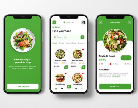 food delivery mobile app Food Ordering App, Restaurant App, Meal Planning App, Recipe App, Menue Design, Mobile Application Design, Cooking App, Food Delivery App, Mobile App Design Inspiration