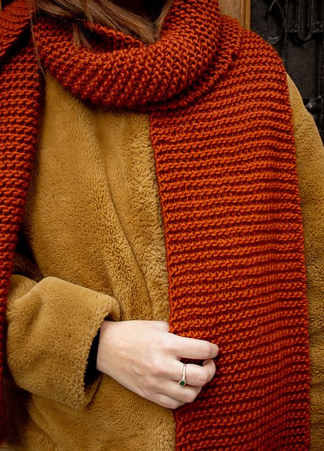 Knitted coat