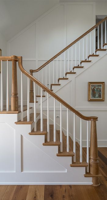 Stair newel post