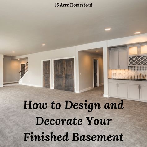 Before remodeling and decorating the basement in your home, consider these ideas and tips. Large Basement Ideas Layout Open Concept, Small Basement Tv Room Ideas, Modern Basement Design Ideas, Finished Basement Ideas Layout, Basement Layout Ideas Floor Plans, Basement Layout Ideas, Basement Design Layout, Basement Apartment Ideas, Basement Tv Rooms