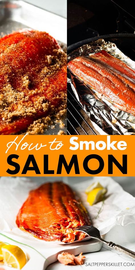 Salmon Smoker, Best Smoked Salmon, Bbq Smoker Recipes, Smoked Salmon Recipes, Pellet Grill Recipes, Salmon Pasta, Smoked Cooking, Easy Salmon, Smoker Recipes