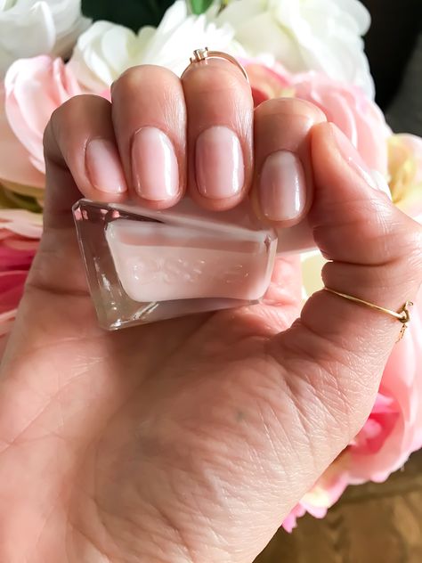 Review: Essie Gel Couture Polish - Instinctively en Vogue Essie Gel Couture Colors, Essie Ballet Slippers, Sheer Nail Polish, Sheer Nails, Essie Polish, Essie Gel Couture, Nude Nail Polish, Gel Couture, Essie Gel