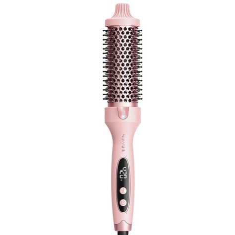 Wavytalk Negative Ion Single Thermal brush 1.5 Inch Curling Methods, Heated Round Brush, Blowout Look, Thermal Brush, Perfect Blowout, Curling Wand Set, Curling Brush, Tiktok Shop, Round Brush