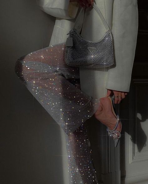 Glittery Aesthetic, Hardcore Outfits, Diamond Outfit, Glitter Outfits, Rich Rich, Glam Aesthetic, Sparkle Outfit, Holiday Aesthetic, Artwork Inspiration