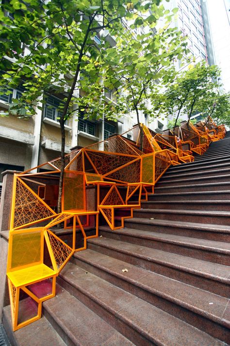 Landscape Stairs, Cascade Design, Urban Playground, Public Space Design, Design Institute, Public Seating, Urban Furniture, Street Furniture, Urban Environment