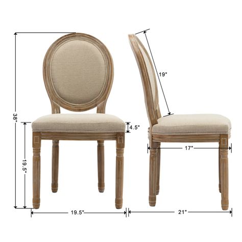 One Allium Way® Mablethorpe King Louis Back Side Chair & Reviews | Wayfair Louis Chairs Dining Room, Farmhouse Dining Room Chairs, Louis Chairs, French Dining Chairs, Dining Room Contemporary, Farmhouse Dining Chairs, Kitchen Dining Chairs, Dining Chairs Set, Elegant Kitchens