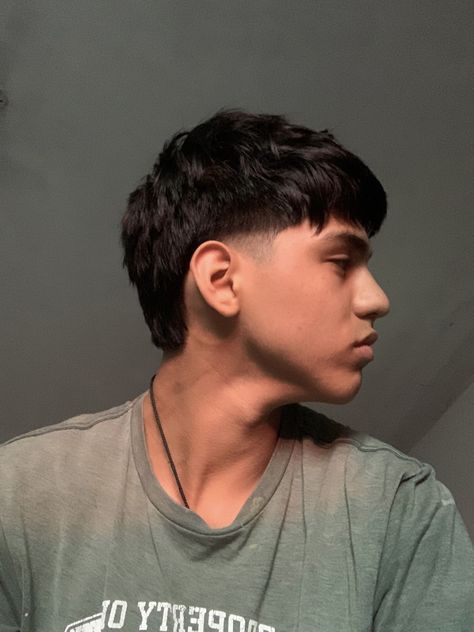 Fluffy Edgar Haircut, Haircut For Men Short, Baby Mullet, Fluffy Edgar, Edgar Haircut, Mens Haircuts Thick Hair, Very Short Hair Men, Bleached Hair Men, Fade Haircut Curly Hair