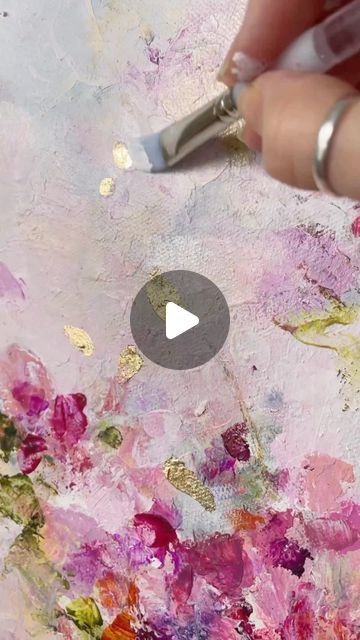 Soft Oil Painting, Abstract Floral Paintings Acrylics Tutorial, Abstract Floral Paintings Watercolour, Abstract Flower Art Acrylic, Abstract Floral Paintings Acrylics, Abstract Flowers Acrylic, Flowers Abstract Painting, Abstract Flower Painting Acrylic, Staring Out The Window