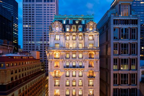 The St. Regis New York on 55th Street | Beaux-Arts, 1904 St Regis New York, Central Park View, Firmdale Hotels, St Regis Hotel, Nyc Christmas, Small Luxury Hotels, New York Hotels, Downtown Manhattan, Grand Central Station