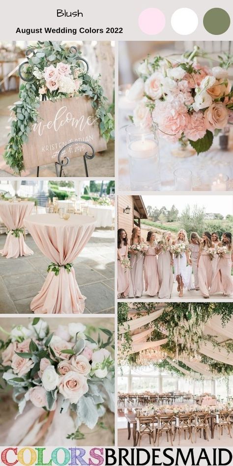 Vintage Weddings, Pink And Green Wedding, Wedding Color Palettes, Green Wedding Colors, Sage Wedding, Spring Wedding Colors, Sage Green Wedding, Summer Wedding Colors, Blush Pink Weddings