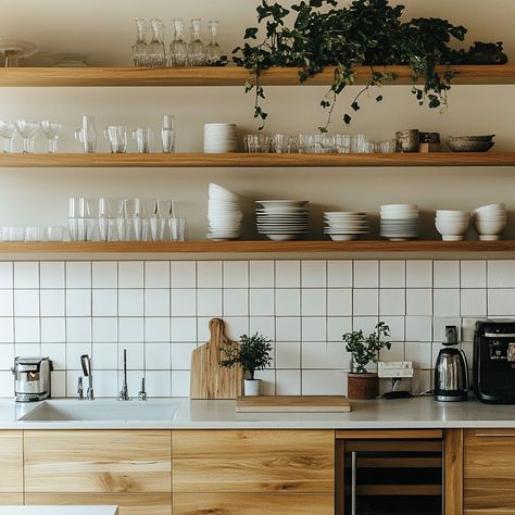 15 Budget-Friendly Small Kitchen Ideas for a Big Style Upgrade - Kitchen Ideas Budget Friendly, Low Budget Kitchen Ideas, Small Minimalist Kitchen, Budget Friendly Kitchen, Small Basement Kitchen, Small Kitchen Ideas On A Budget, Kitchen Simple, Galley Kitchens, Minimal Kitchen