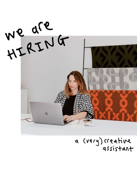 We are hiring a part-time creative assistant. 🤓 As a small (but mighty) team, we’re on the look-out for a Jack (or Jill) of all trades who can assist and run with various creative rolls within our sister-brands; Something Good Studio and Romaria Lifestyle Knitwear. We are looking for a skilled, highly creative, out-of-the box thinker who will add value to our Design and Marketing categories. Kindly reach out via e-mail if you would like to receive a more detail job spec. Applicants must b... Creative Assistant, Jill Of All Trades, Small But Mighty, We Are Hiring, Part Time, Knitwear, Rolls, Marketing, Lifestyle