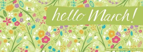 Mary Kay Spring, March Images, Timeline Cover Photos, Fb Banner, November Calendar, October Calendar, Hello March, Profile Wallpaper, Fb Cover Photos