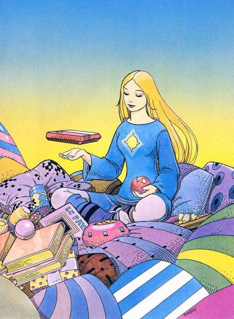 MOEBIUS Jean “moebius” Giraud, Moebius Art, Bd Art, Jean Giraud, Bd Comics, Wow Art, Arte Animal, 판타지 아트, Comic Book Artists